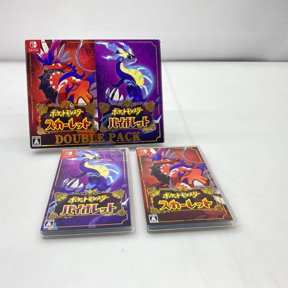 【中古】ポケットモンスター スカーレット・バイオレット ダブルパック 楽天市場】【中古】 (株)ポケモン ”ポケットモンスター スカーレット