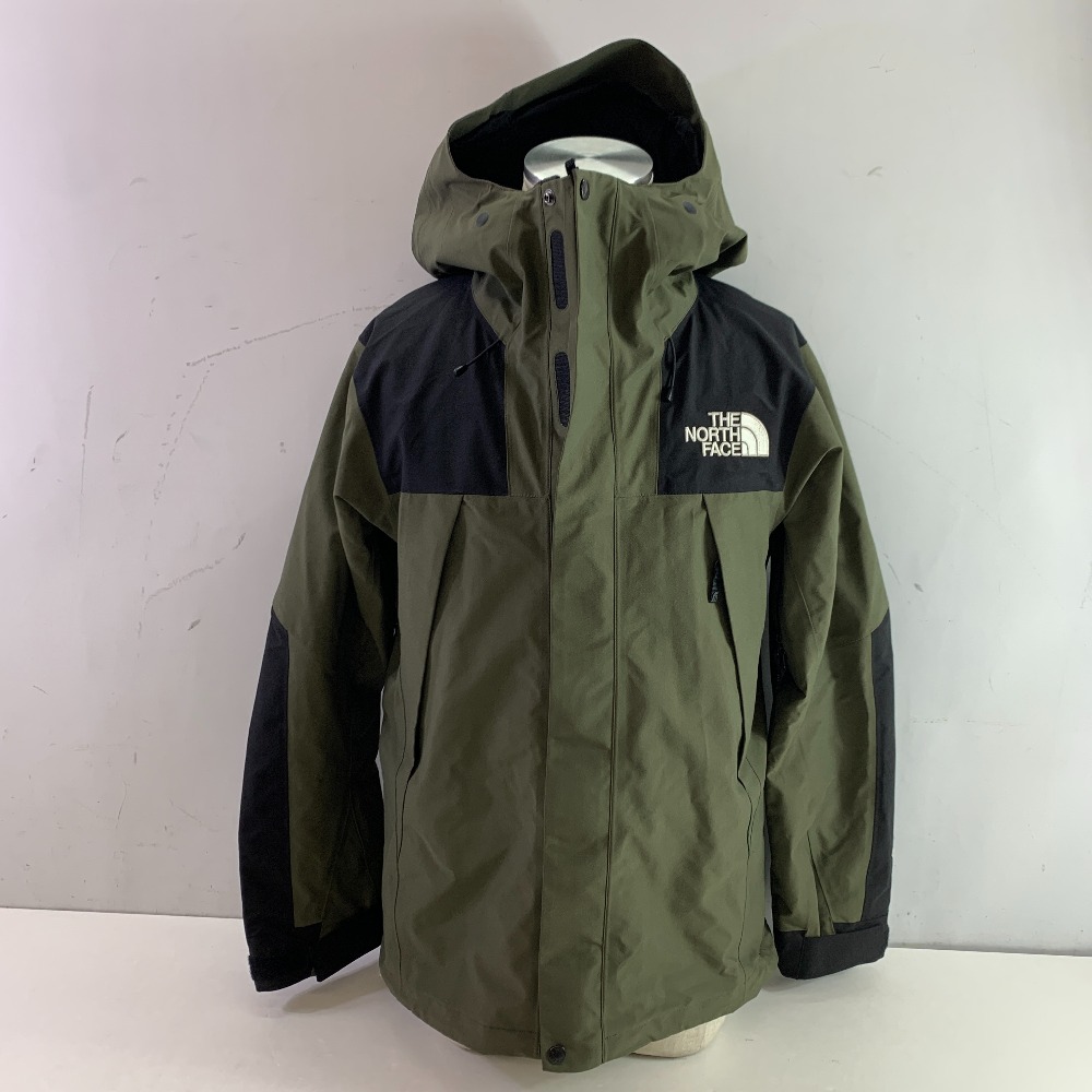 04w5744▽※【中古】THE NORTH FACE ザ・ノースフェイス Mountain Jacket マウンテンパーカー NP61800 カーキ サイズ：M メンズ【八王子店】