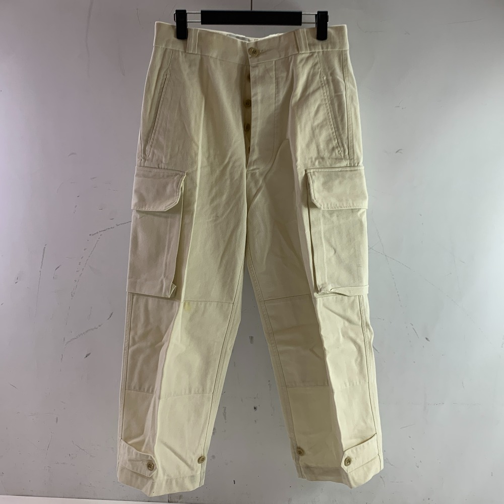 04w5865▽※【中古】Tangent タンジェント カーゴパンツ メンズ Tan06-21105 ホワイト 46サイズ 日本製【八王子店】|トレーダー 店