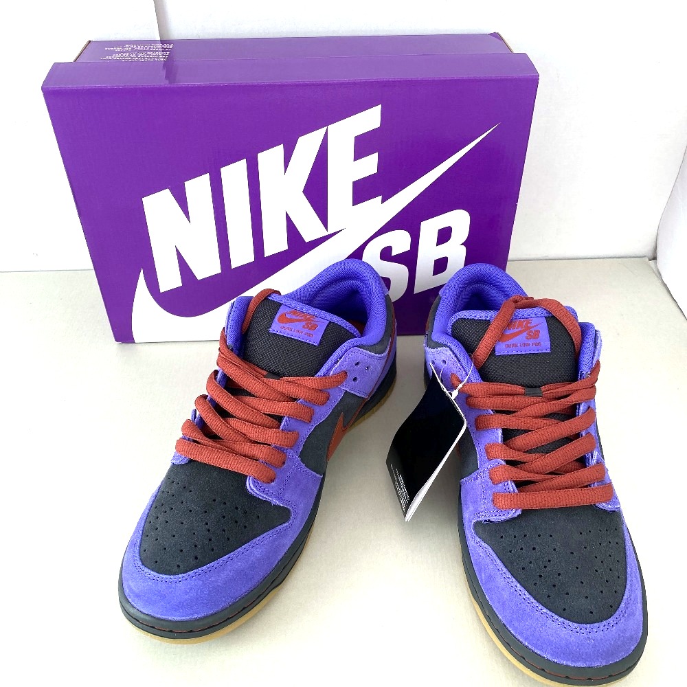 【中古】 Nike SB Dunk Low Pro Persian Violet/Cinnamon ナイキ SB ダンク ロー プロ ペルシアンバイオレット/シナモン  28.5cm メンズ  スニーカー  HQ1625-500 タグ付き 箱付き 美品 03w23912  【入間店】