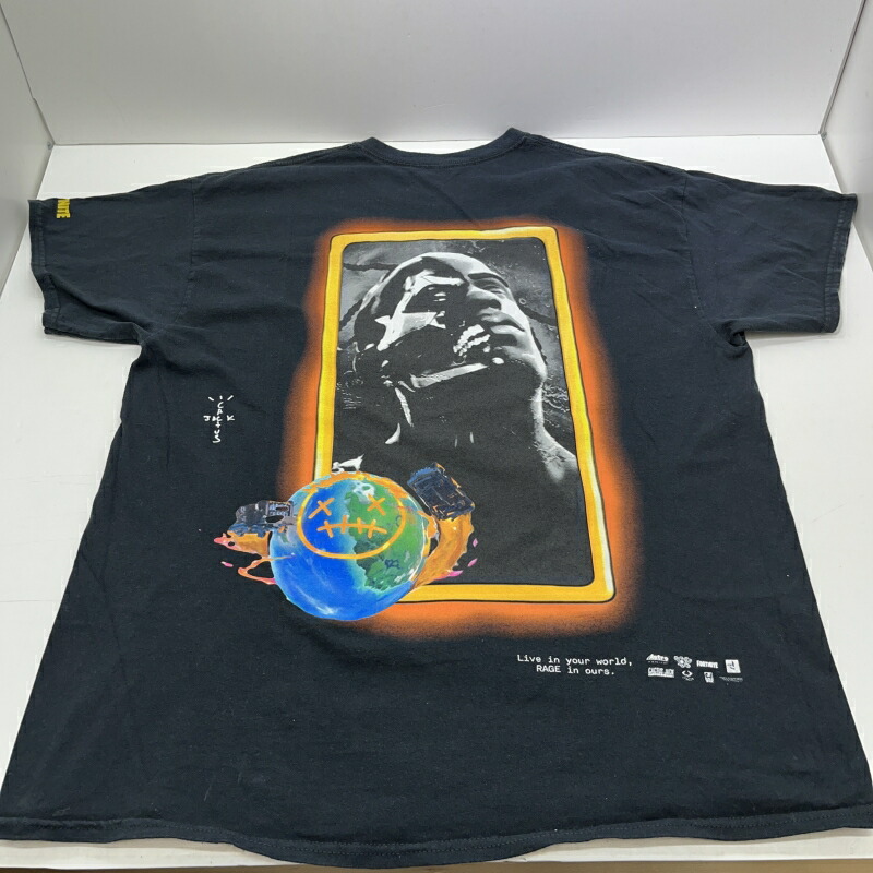 【中古】 カクタス CACTUS メンズ カクタスジャック　Tシャツ　黒/ブラック/L　 半袖Ｔシャツ 06w11249 【三郷店】