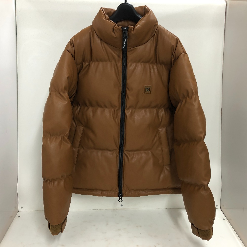 【中古】 DC SHOES 合皮 中綿ジャケット ブラウン サイズM 中国製 メンズ アウター 合成皮革 DJK244056 02w22985 【牛久店】 5,016円