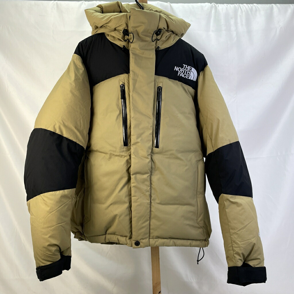 【中古】 ザ・ノースフェイス THE NORTH FACE BALTRO LIGHT JACKET バルトロライトジャケット ダウン 袋付属無し ケルプタン (ベージュ) サイズL ベトナム製 メンズ アウター ナイロン ND92340 01w-6222 【結城店】