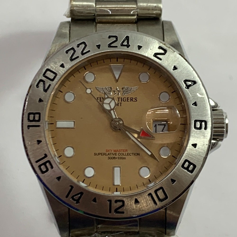 楽天市場】FLYING TIGERS フライングタイガース クロノグラフ メンズ