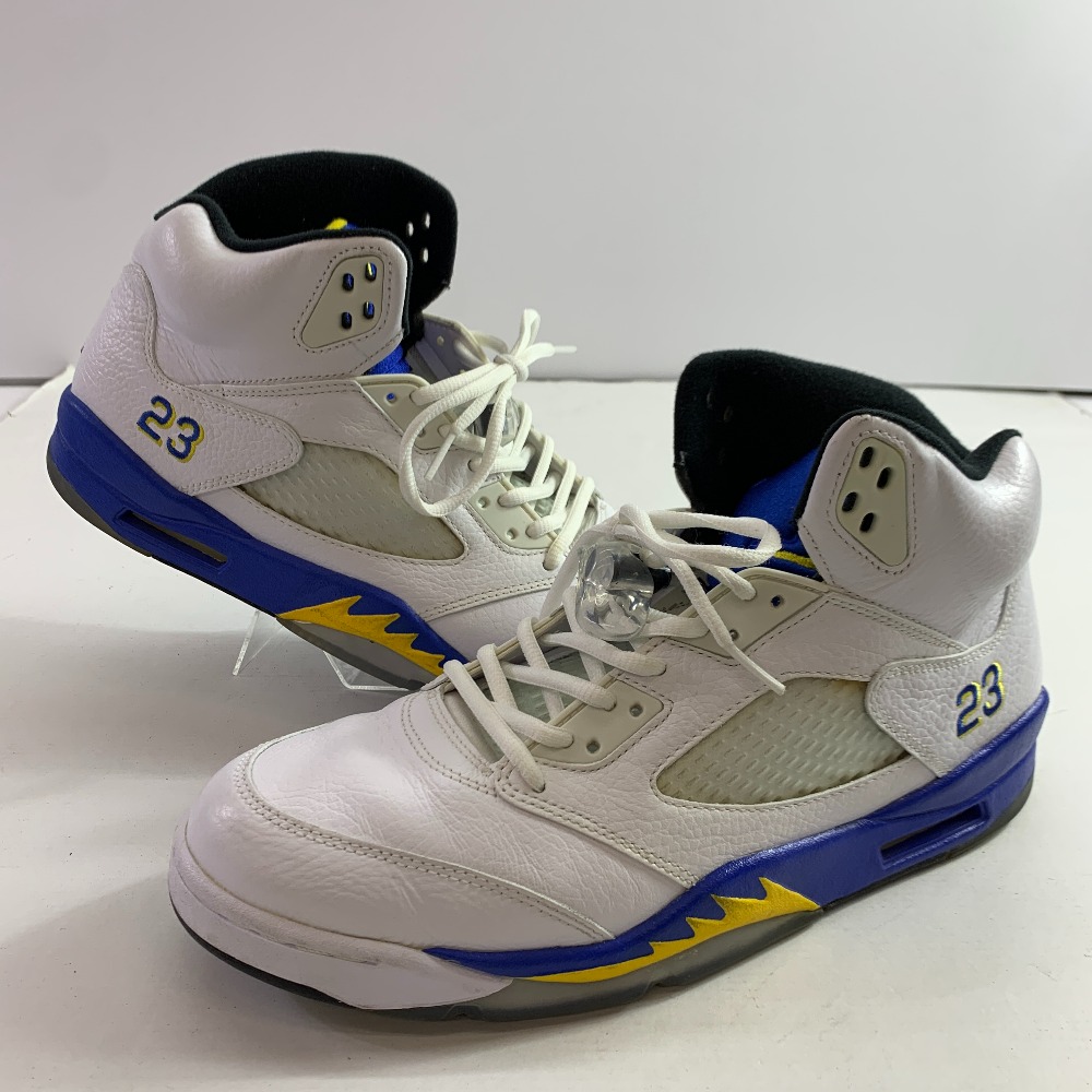04w6176▽※【中古】Nike Air Jordan 5 Retro Laney (2013) 136027-189 ナイキ エアジョーダン5 レトロ レイニー 29cm スニーカー【八王子店】