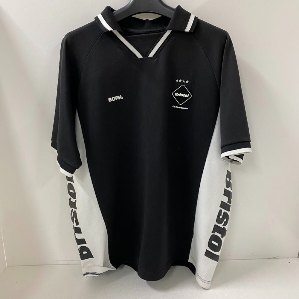 【中古】 F.C.Real Bristol 23SS GAME SHIRT ブラック Lサイズ FCRB-230014 エフシーレアルブリストル ゲームシャツ Tシャツ F.C.R.B. ポロシャツ 08w15455 【水戸店】
