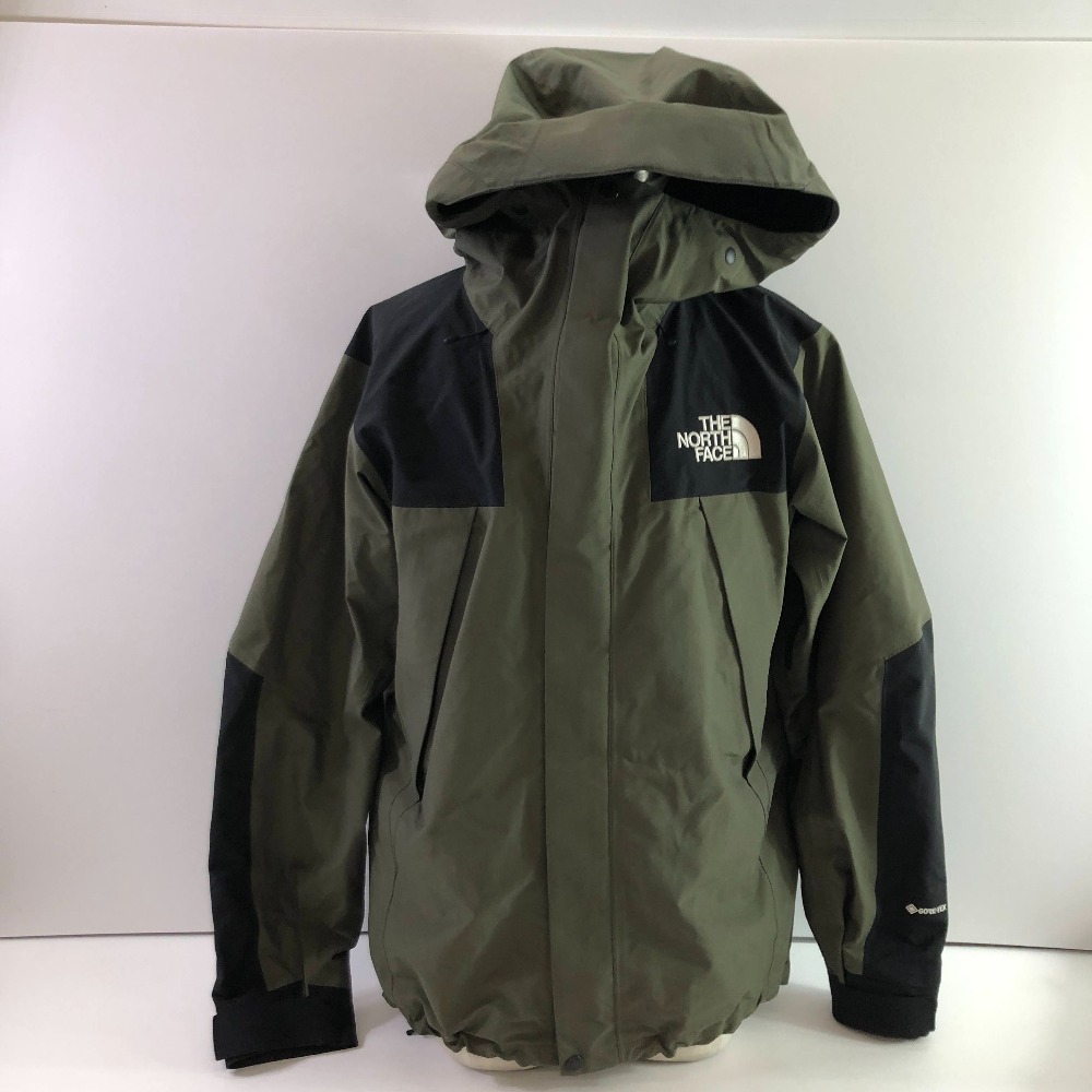 04w6048∞※【中古】 THE NORTH FACE ザノースフェイス マウンテンパーカー NP61800 カーキ サイズL ナイロン ゴアテックス 【八王子店】