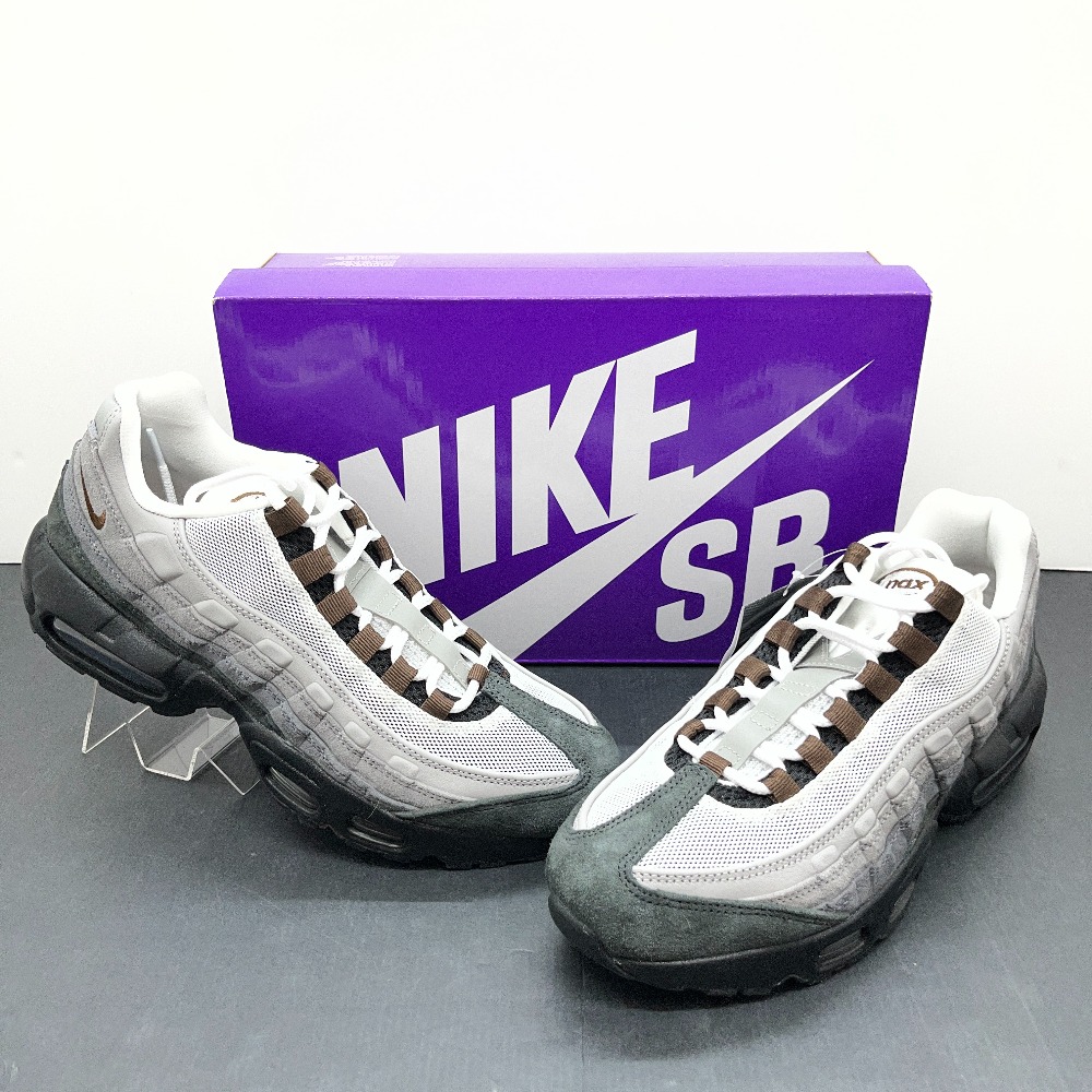 【中古】 引き舟付き添い人新品 Nike SB Air Max 95 【Cacao Wow】HF7545-002 26.5ｃｍ  スニーカー  06w19381  【三郷店】