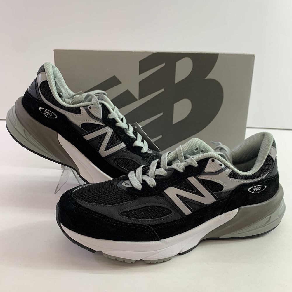 04w6312▽※【中古】New Balance 990V6 Black Heel NB Logo M990BK6 ニューバランス 990V6 ブラック ヒールNBロゴ 26.5cm【八王子店】 19,525円