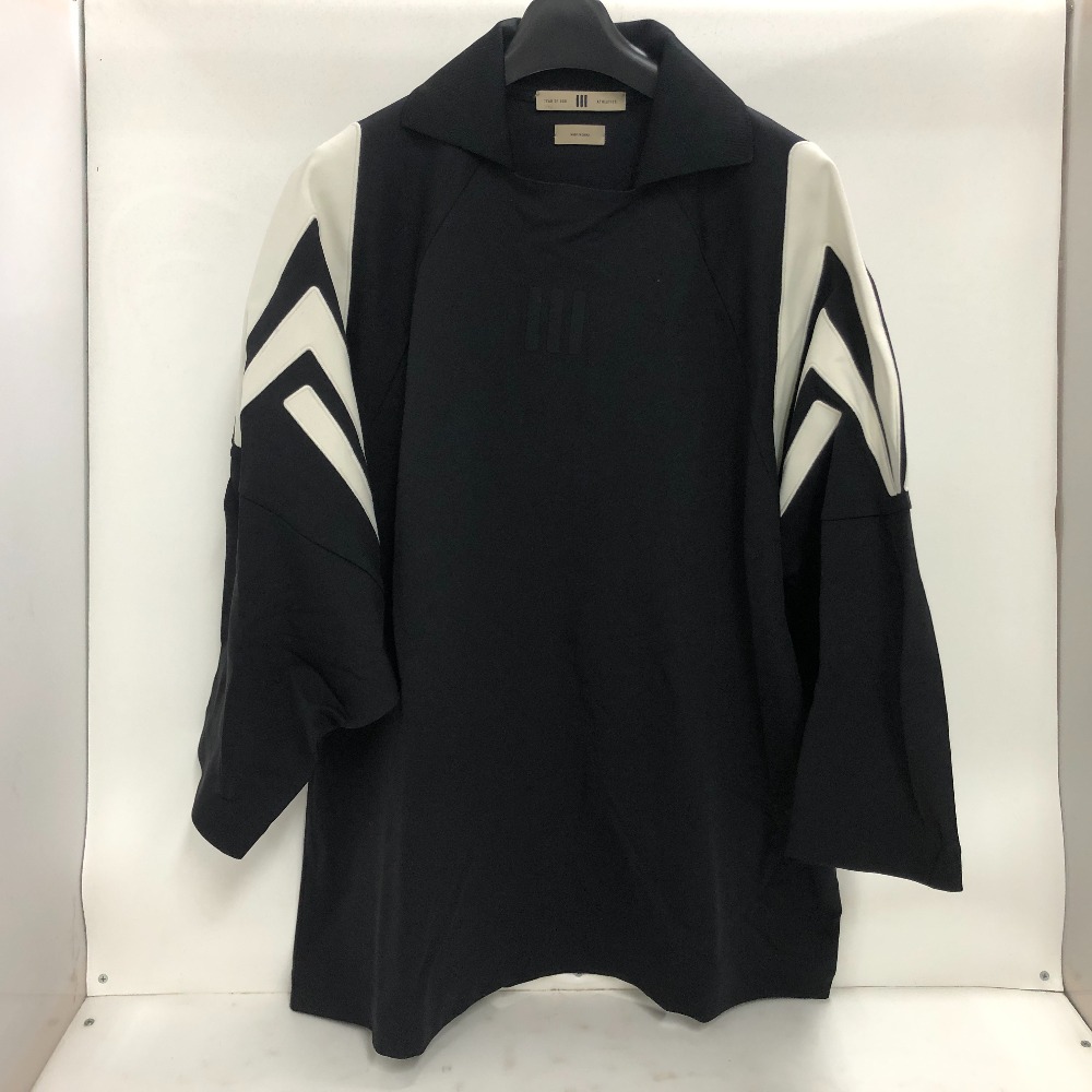 【中古】 アディダス adidas x Fear of God Athletics Goalie Jersey ブラック 中国製 メンズ 半袖Ｔシャツ IS5363 02w23733 【牛久店】