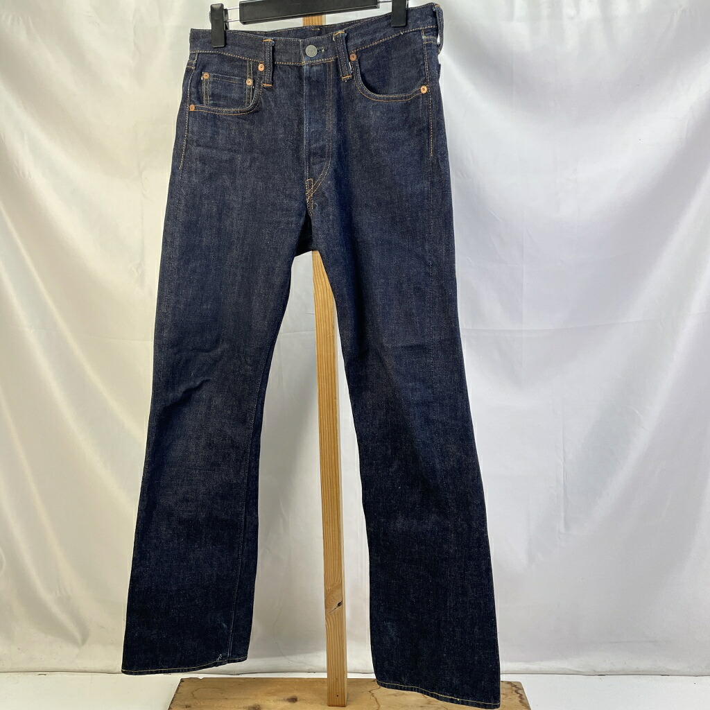 【中古】 フルカウント FULLCOUNT Lot.1120 ブーツカットデニム ボタンフライ サイズ30 ブルー 日本製 メンズ W30L36 ボトムス コットン 01w-6503 【結城店】