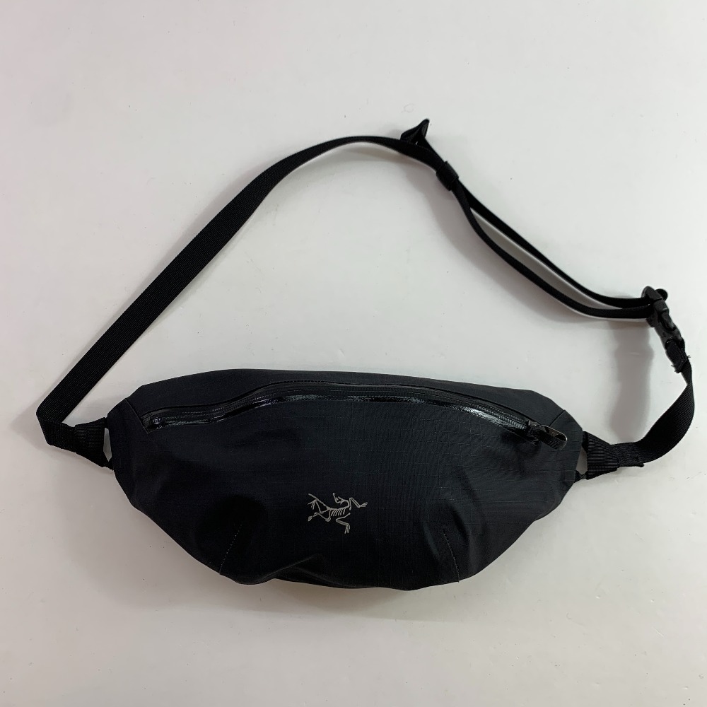 04w6348▽※【中古】ARC'TERYX アークテリクス ショルダーバッグ ナイロン 000009622 ブラック【八王子店】