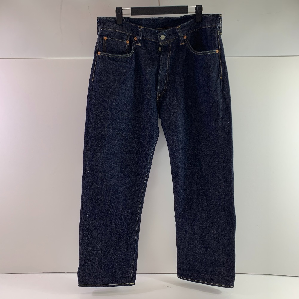 04w6361▽※【中古】シュガーケーン SUGAR CANE SC41947 デニム 1947モデル レギュラーストレート ボタンフライ 14.25oz デニムパンツ ジーンズ W34L34【八王子店】