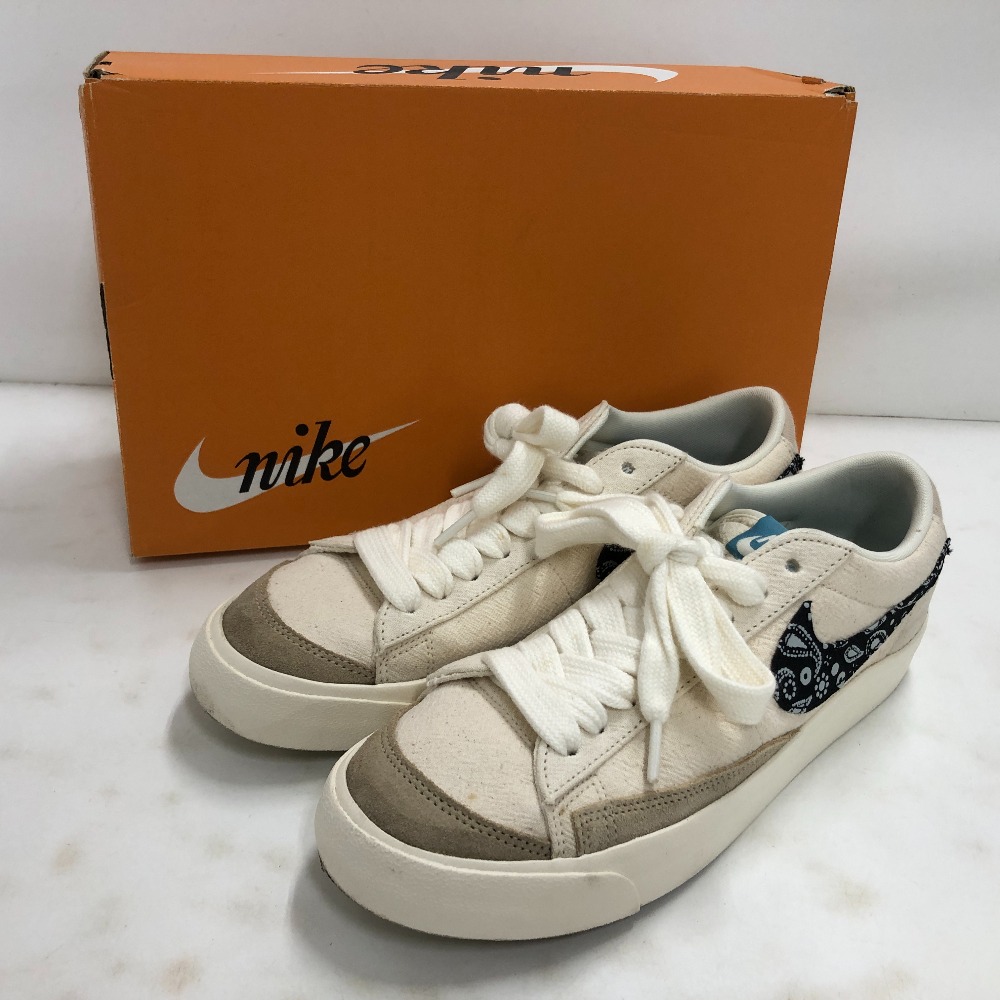 【中古】 ナイキ NIKE BLAZER LOW 77 VNTG ホワイト 27.0cm ベトナム製 メンズ 箱あり スニーカー DJ4665-100 02w24081 【牛久店】