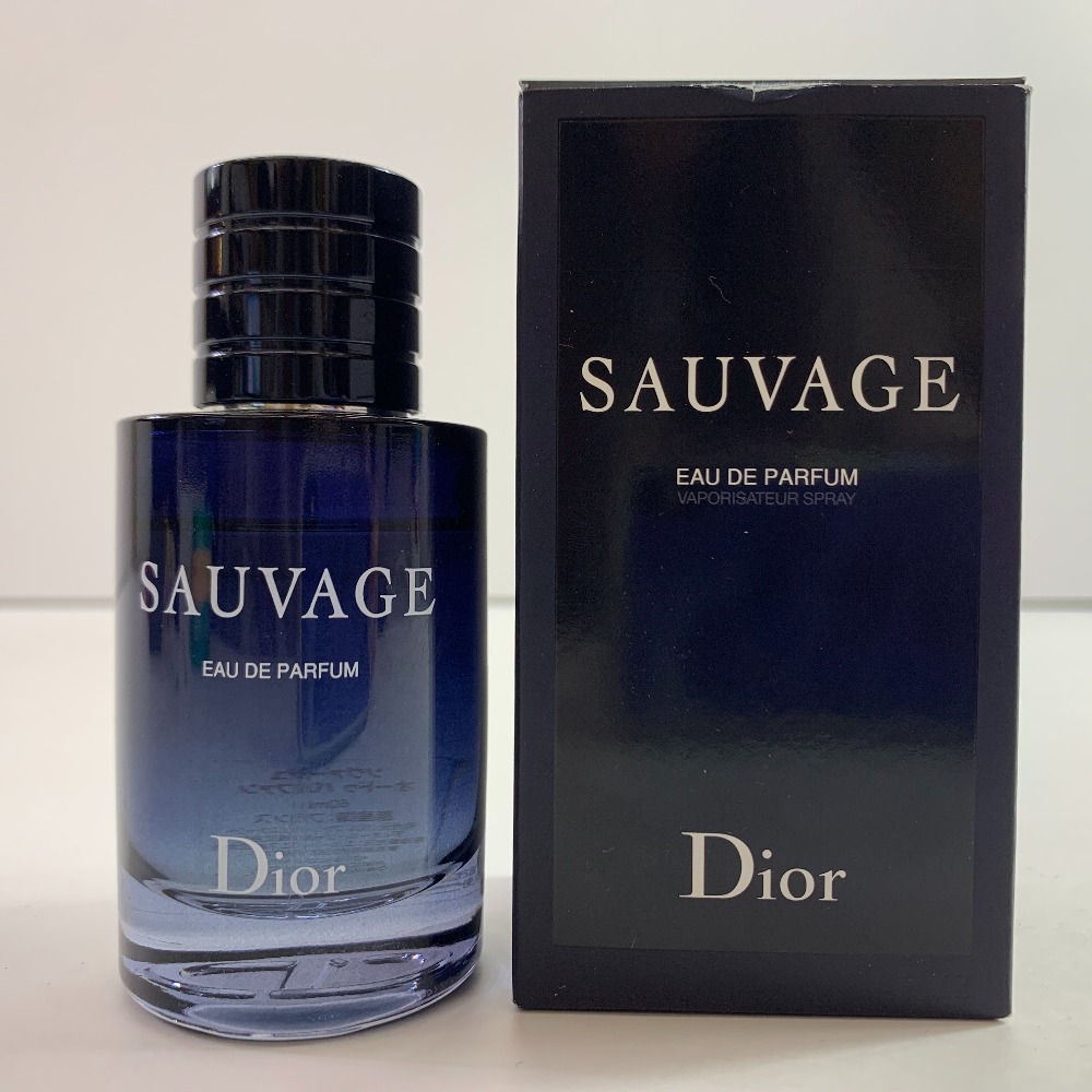 04w6371▽※【中古】Christian Dior SAUVAGE EDP クリスチャン ディオール ソヴァージュ オードパルファン 60ml 香水 フランス製【八王子店】