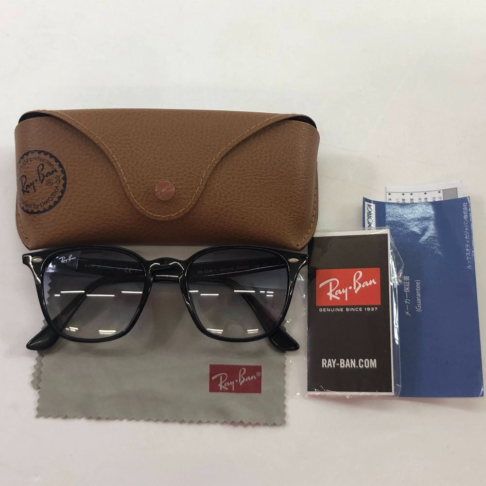 04w6491∞※【中古】 Ray-Ban レイバン サングラス グラデーションレンズ RB4258 601/19 52□20 150 1N ブラック/ブルー 黒縁 【八王子店】