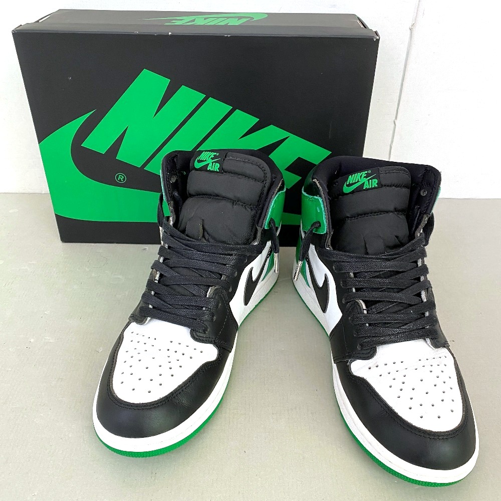 【中古】 Nike Air Jordan 1 Retro High OG Celtics/Black and Lucky Green (2023) ナイキ エアジョーダン1 レトロ ハイ OG セルティックス/ブラック アンド ラッキーグリーン 27.0cm メンズ スニーカー DZ5485-031 箱付き 03w25381 【入間店】