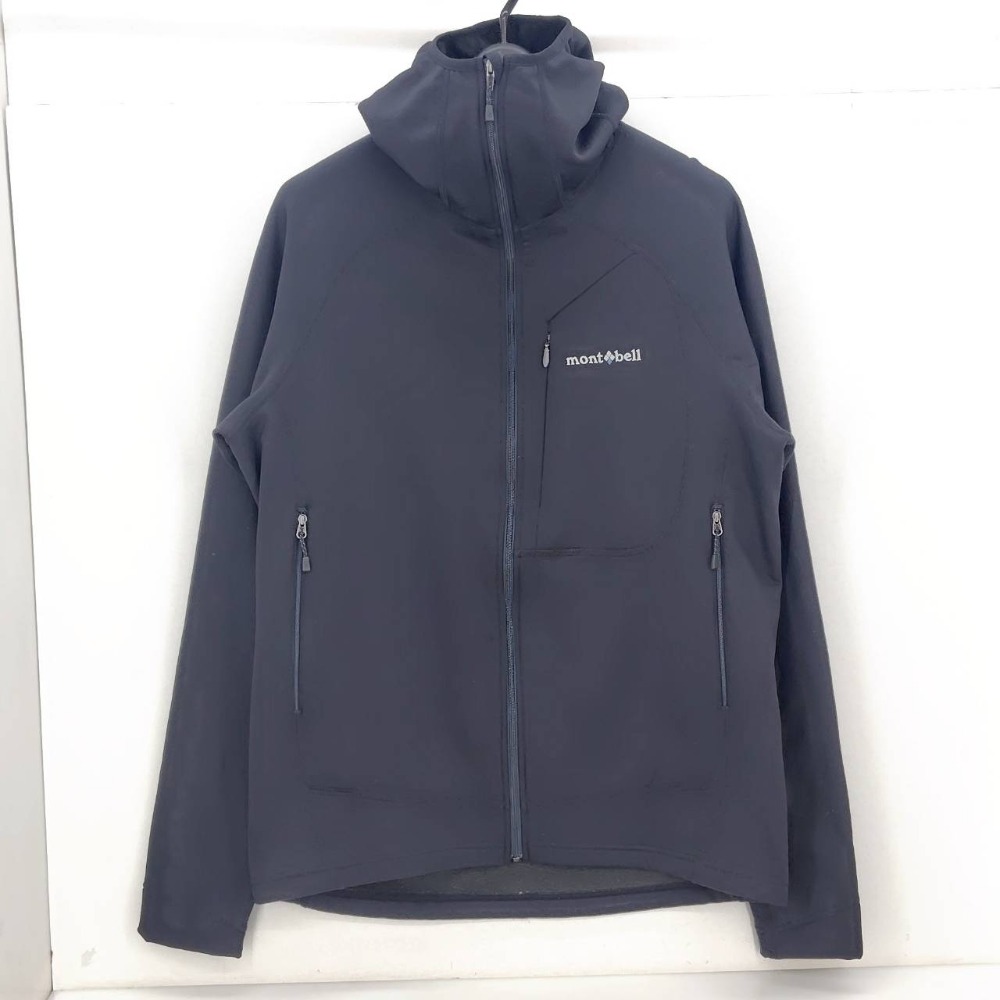 【中古】 モンベル mont-bell トレールアクション パーカ ブラック サイズL タイ製 メンズ パーカー ナイロン 05w20388 【館林店】