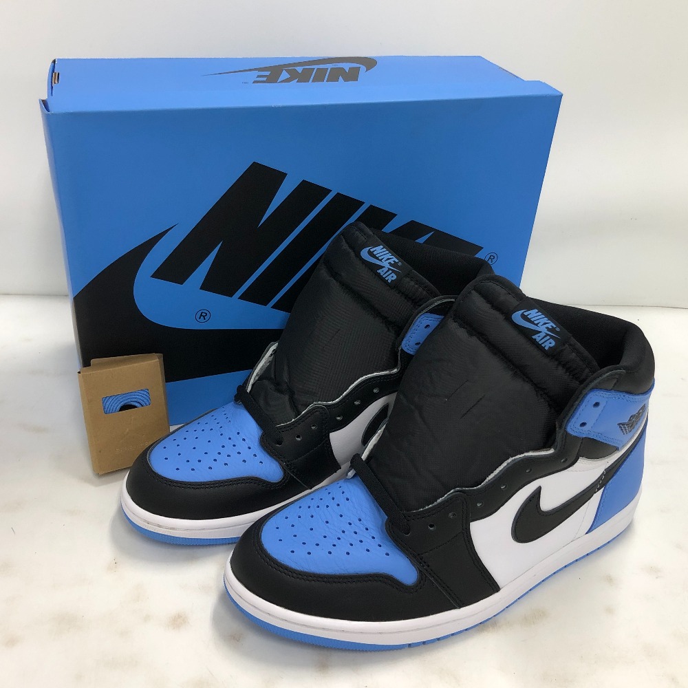 【中古】 ナイキ NIKE AIR JORDAN 1 RETRO HIGH OG ライトブルー 29.0cm 中国製 メンズ 箱・タグ・替え紐あり スニーカー DZ5485-400 02w24114 【牛久店】