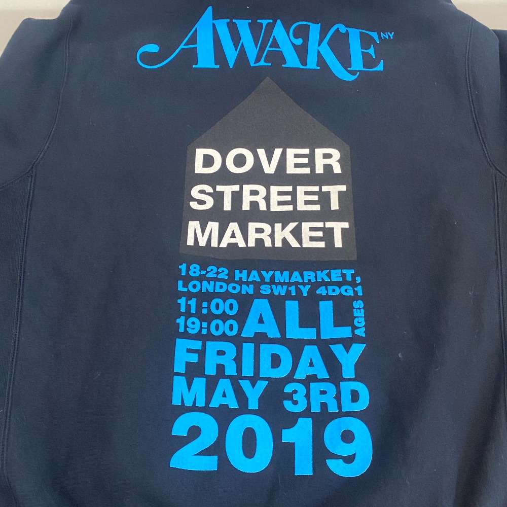 【中古】Awake NY × DOVER STREET MARKET コラボ 2019 プルオーバーパーカー HOODIE フーディ Mサイズ DSM 03w25571 【入間店】