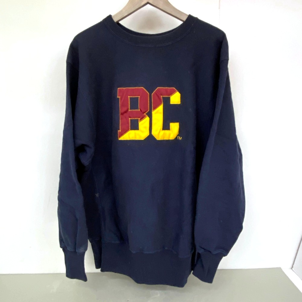 【中古】 CHAMPION Reverse Weave はやりっ児 リバースウィーブ 90\u0027s 汗水  米国海軍  大きさXL  メンズ  トップス アメカジ 調教師  汗水  03w25602  【入間店】