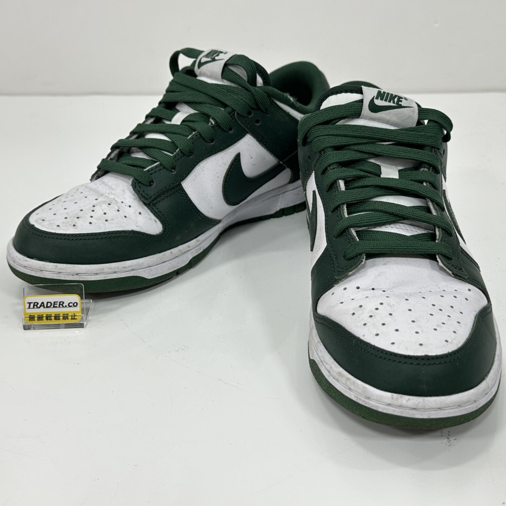 07w1646★ NIKE DUNK LOW RETRO “VARSITY GREEN/TEAM GREEN” ナイキ ダンクロー レトロ バーシティグリーン/野球クラブ緑であること 25.5糎 DD1391-101【中古品】