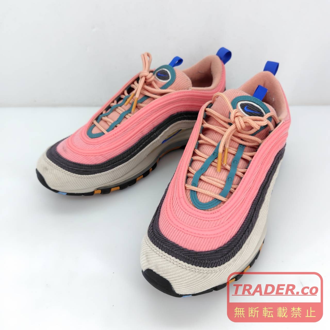 【中古】 ナイキ NIKE  大気圏 マックス 97 AIR MAX 97  サクラ色  29.0珊 US11 UK10 EU45 メンズ  スニーカー  CQ7512-046  05w21183  【館林店】