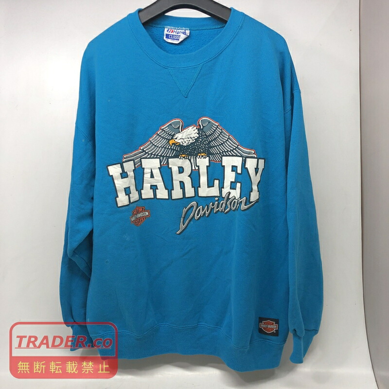 【中古】 ハーレーダビッドソン HARLEY DAVIDSON  1990 ヴィンテージ 汗水 Hanes ヘインズ XL  トップス  01w-6655  【結城店】
