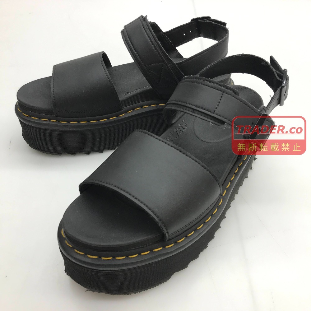 【中古】 お医者さんマーチン Dr.Martens  黒いこと/黒  UK8 EU42 ラオス人民民主共和国製 メンズ  サンダル  AW004  05w20891  【館林店】