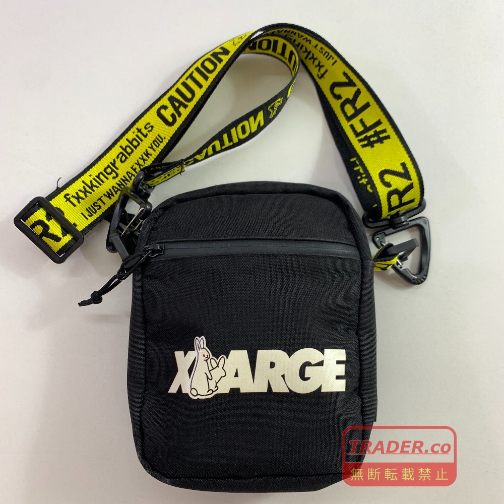 04w6878▽※【中古】FR2xXLARGE エフアール2xエクストララージ ショルダーバッグ ブラック【八王子店】|トレーダー 店