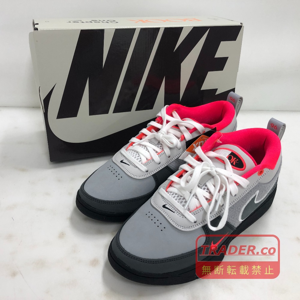 【中古】 ナイキ NIKE  BOOK 1 Solar Red EP  薄墨色  27.5糎 越南製 メンズ  箱・引き船あり  スニーカー  IR0839-001  02w25229  【牛久店】