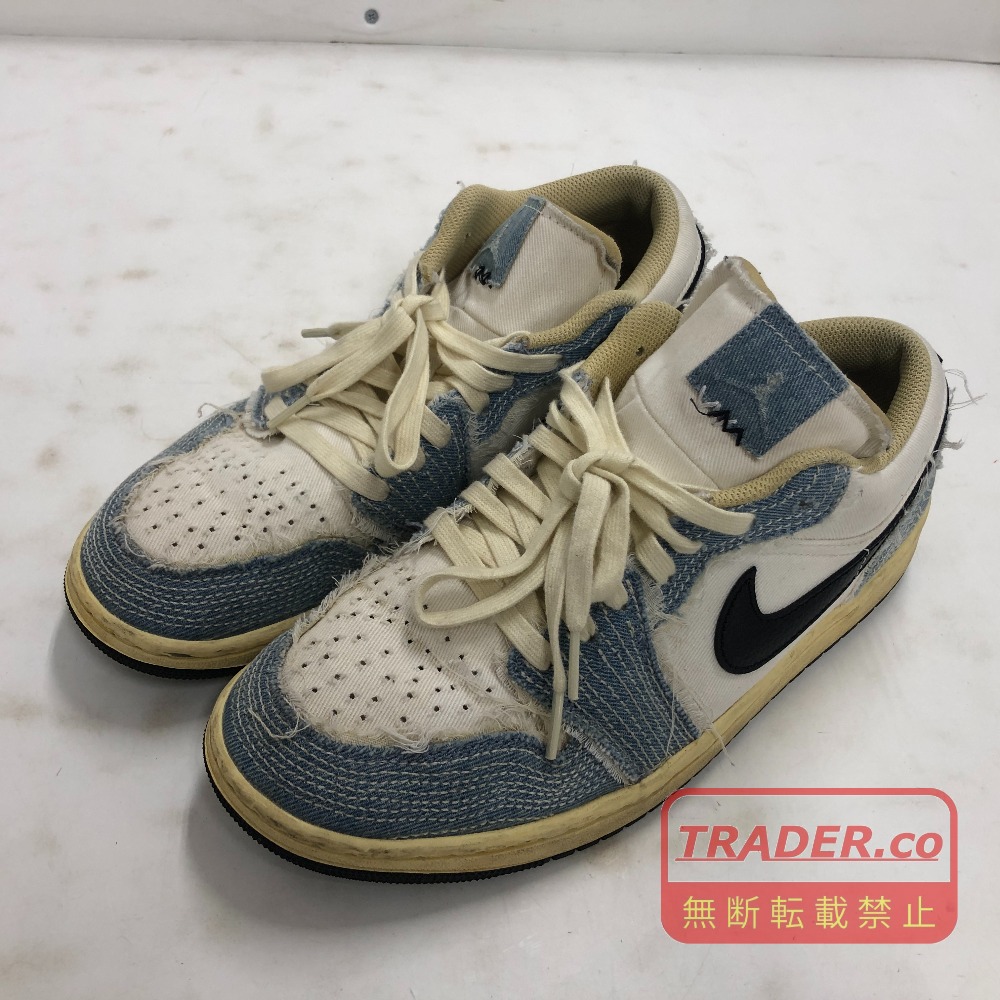 【中古】 ナイキ NIKE  AIR JORDAN 1 LOW SE  白いこと  28.0糎 越南製 メンズ  箱なし  スニーカー  FN7670-493  02w25243  【牛久店】