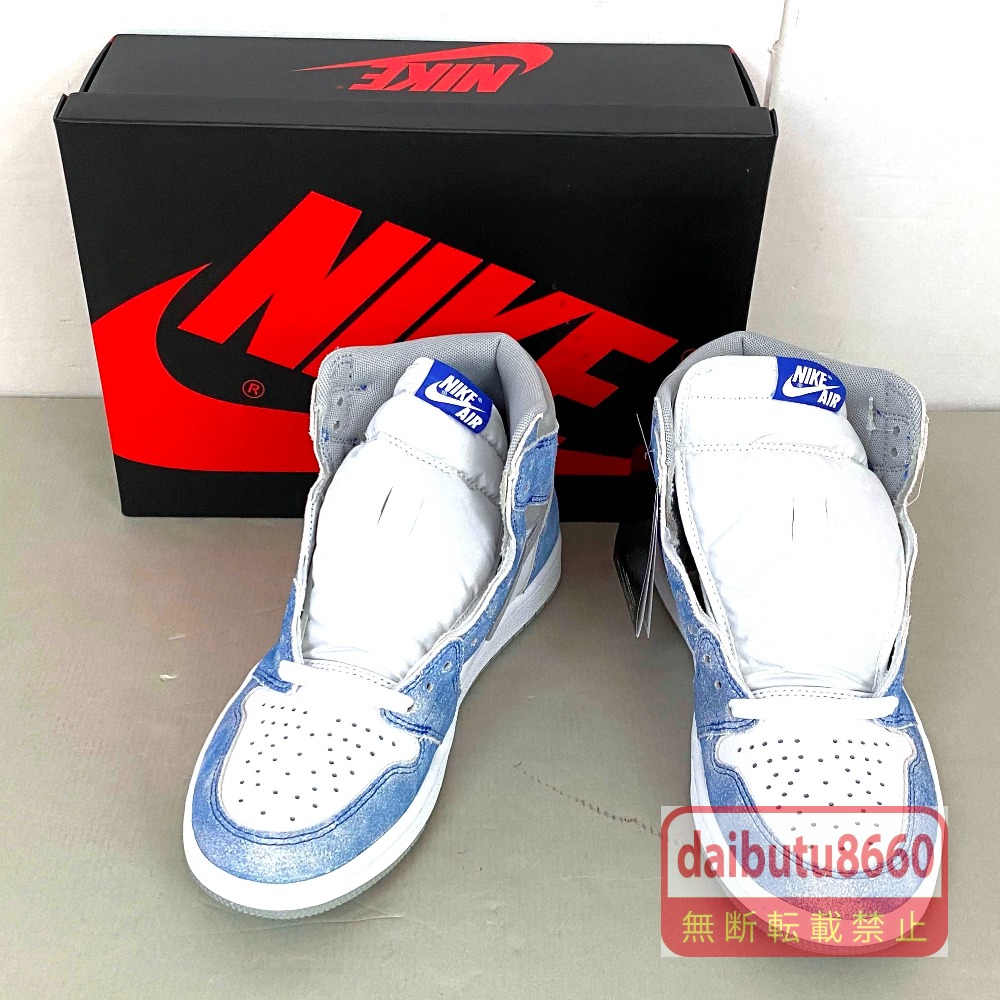 【中古】 Nike Air Jordan 1 Retro High OG Obsidian/University Blue ナイキ エアジョーダン1 レトロ ご機嫌 OG オブシディアン/ユニバーシティブルー  26.5珊 メンズ  スニーカー  555088-140 曳き船付き添い人 箱付き添い人 03w26870  【入間店】