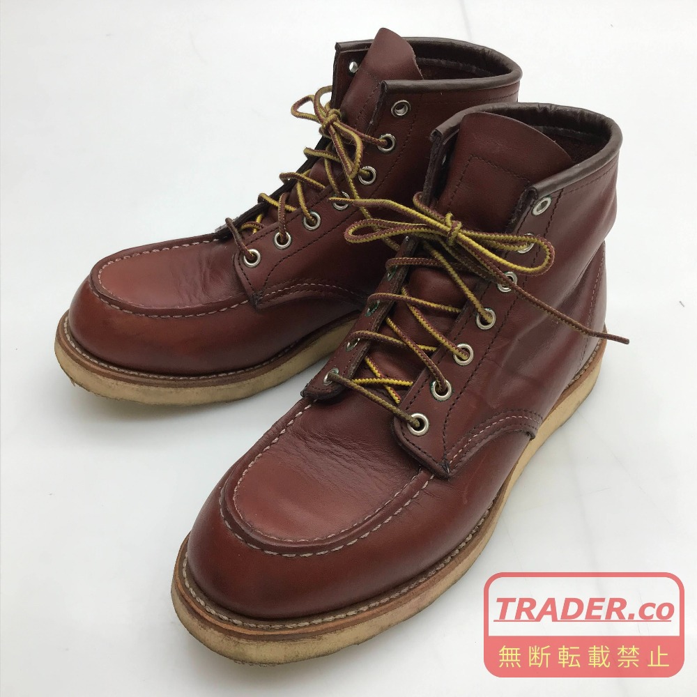 【中古】 レッドウィング RED WING  アイリッシュセッター  赤いこと赤銅色  25.5珊 US7.5 UK6.5 EU40 USA製 メンズ  ブーツ  9106  05w21767  【館林店】