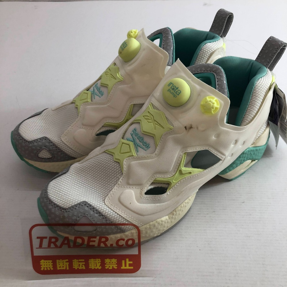 04w7404∞※【中古】 Reebok リーボック INSTAPUMP FURY 95 インスタ ポンプフューリー 95 GV9638 車輪止め 26珊 スニーカー 【八王子店】