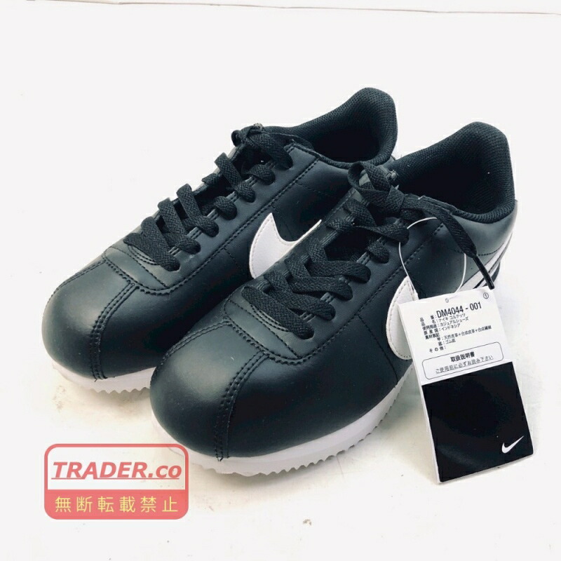 【中古】 ナイキ NIKE  26.0珊 US8 UK7 EU41 CORTEZ black white dm4044-001 コルテッツ スニーカー 黒いこと 白いこと  靴  01w-6956  【結城店】