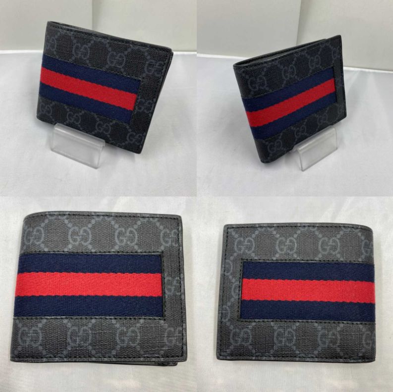 中古 二つ折り財布 Gucci グッチ 二つ折り財布 4086 中古品 財布 ケース 01r0705 トレーダー 店