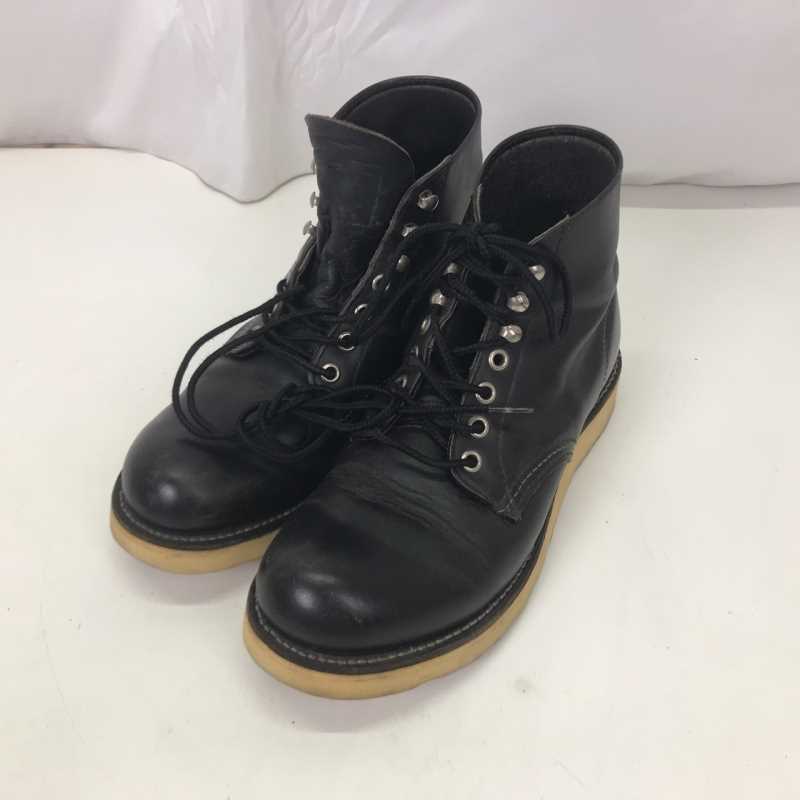 中古 Red Wing レッドウィング Irish Setter アイリッシュセッター 旧タグ 四角犬タグ 黒 ブラック ワークブーツ アウトソール29 5 中古品 01r1256 Linumconsult Co Uk
