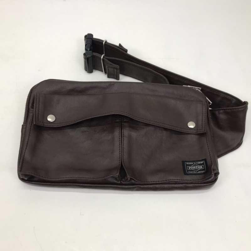 新発売の 中古 Porter ポーター ショルダーバッグ 吉田カバン ブラウン 茶 中古品 01r1623 最新コレックション Ozonolifeperu Com