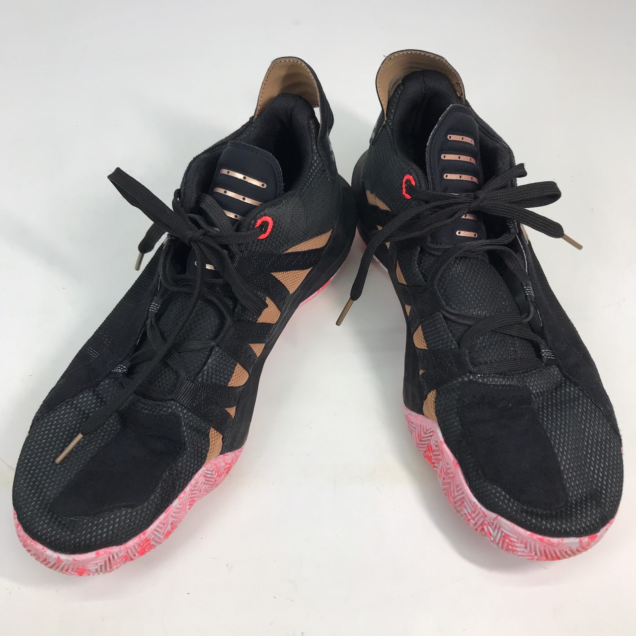 中古 Adidas アディダス 篭球シューズ Dame6 奥様6 Ape Fw9024 ユニセックス バッシュ 溢れ者 Black 黒奴 筐なし 中古自負心 01r2605 Maxtrummer Edu Co