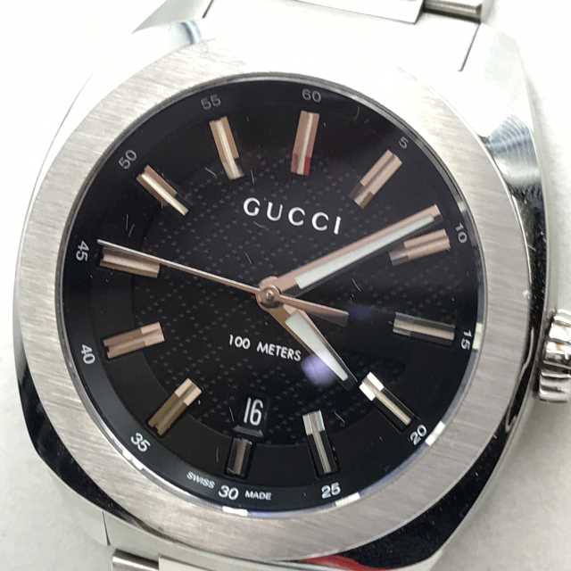 中古 Gucci グッチ クオーツ ウォッチ 時計 腕時計 Gg2570 Ya メンズ 箱あり フェイス小さい欠けあり 中古品 01r21 結城店 Psicologosancora Es