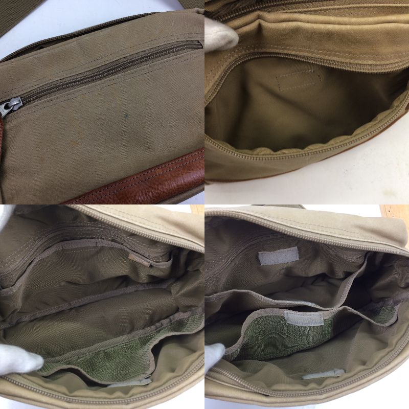 中古 Porter ポーター 吉田カバン Field Porter フィールドポーター ショルダーバッグ 茶色 Brown ブラウン 中古品 01r2860 結城店 septicin Com