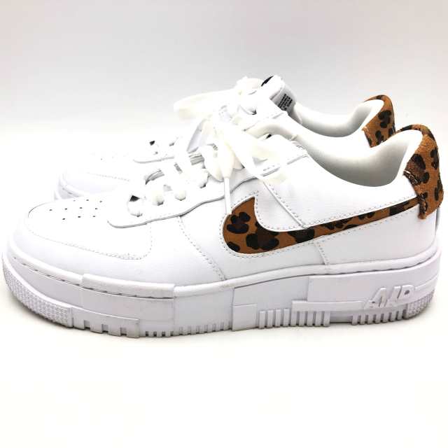 中古 Nike Wmns Air Force 1 Pixel Se ナイキ ウィメンズ エア フォース 1 ピクセル Se レオパード Leopard ヒョウ柄 白 White ホワイト スニーカー 靴 サイズ25 Cv8481 100 レディース中古品 01r3560 結城店 Simplylettering Co Uk