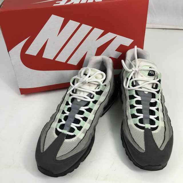 中古 Nike ナイキ Air Max 95 エア マックス 95 Cd7495 101 Fresh Mint スニーカー 白人 新鮮ミント グラナイト 砂ぼこり メンズ 大きさ26 5cm 皮あり 中古物 01r3632 結城売店 Loadedcafe Com