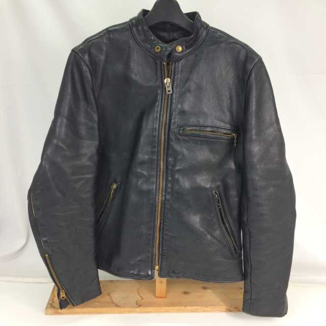 中古 Vanson バンソン Single Riders Jacket シングルライダースジャケット アウター アメカジ レプリカ メンズ サイズ40 黒 Black ブラック アメリカ製 中古品 01r36 結城店 Fitzfishponds Com