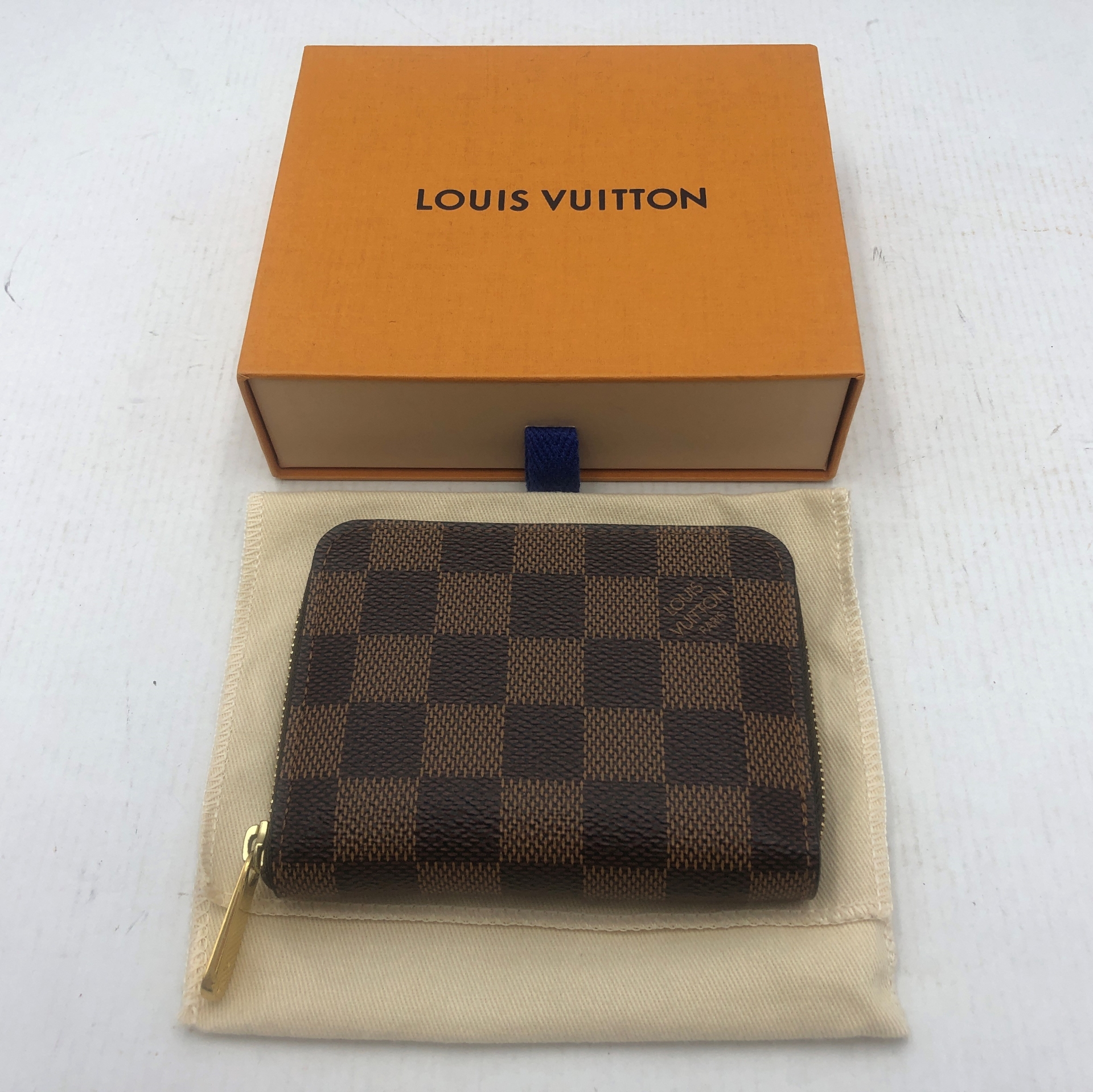 数量限定】 LOUIS VUITTON ルイ ヴィトン ダミエ エベヌ ジッピー