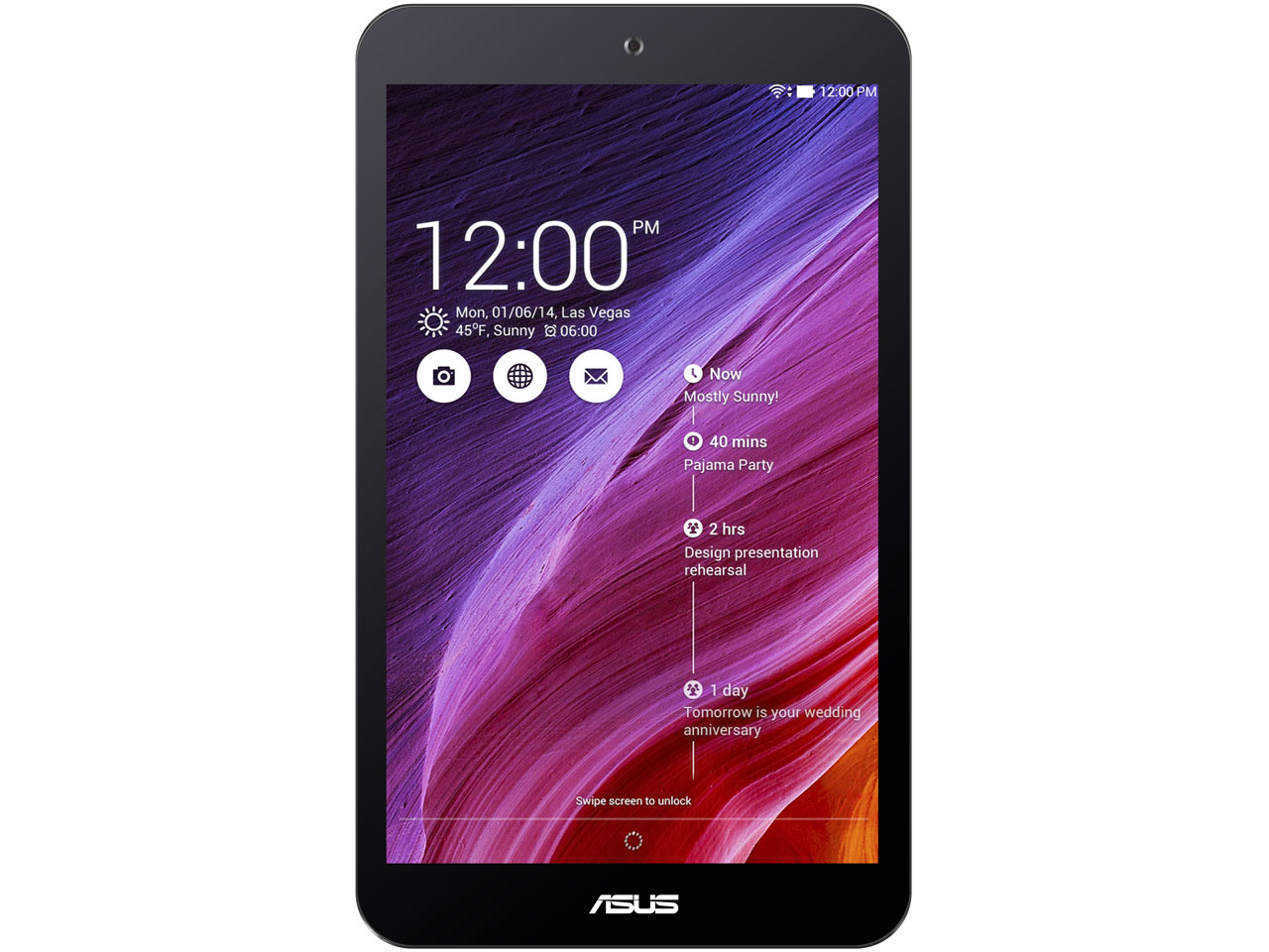 【楽天市場】【中古】(並品) ASUS MeMO Pad 8 K011 WiFiモデル ME181BK16 16GB ブラック【安心保証