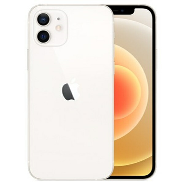 【中古】(美品)〈SIMフリー〉Apple iPhone 12 64GB ホワイト 3H516J/A デモ機型番【安心保証90日/赤ロム永久保証】iPhone12 本体 アイフォーン アイフォン スマホ
