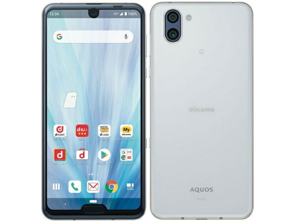 【楽天市場】【中古】(並品) docomo SHARP AQUOS R3 128GB プラチナホワイト SH-04L【安心保証90日/赤ロム ...