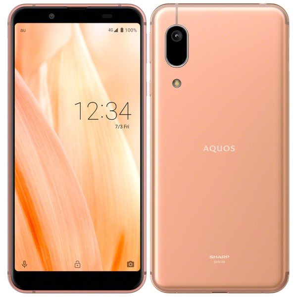 【中古】(未当て嵌める品)〈SIM無償性〉SHARP AQUOS sense3 basic 32GB ライトカッパー SHV48【楽になること引き受ける90日/赤ROM果てしが無い引き受ける】AQUOSsense3basic 本体 Android ヒューマノイド スマホ
